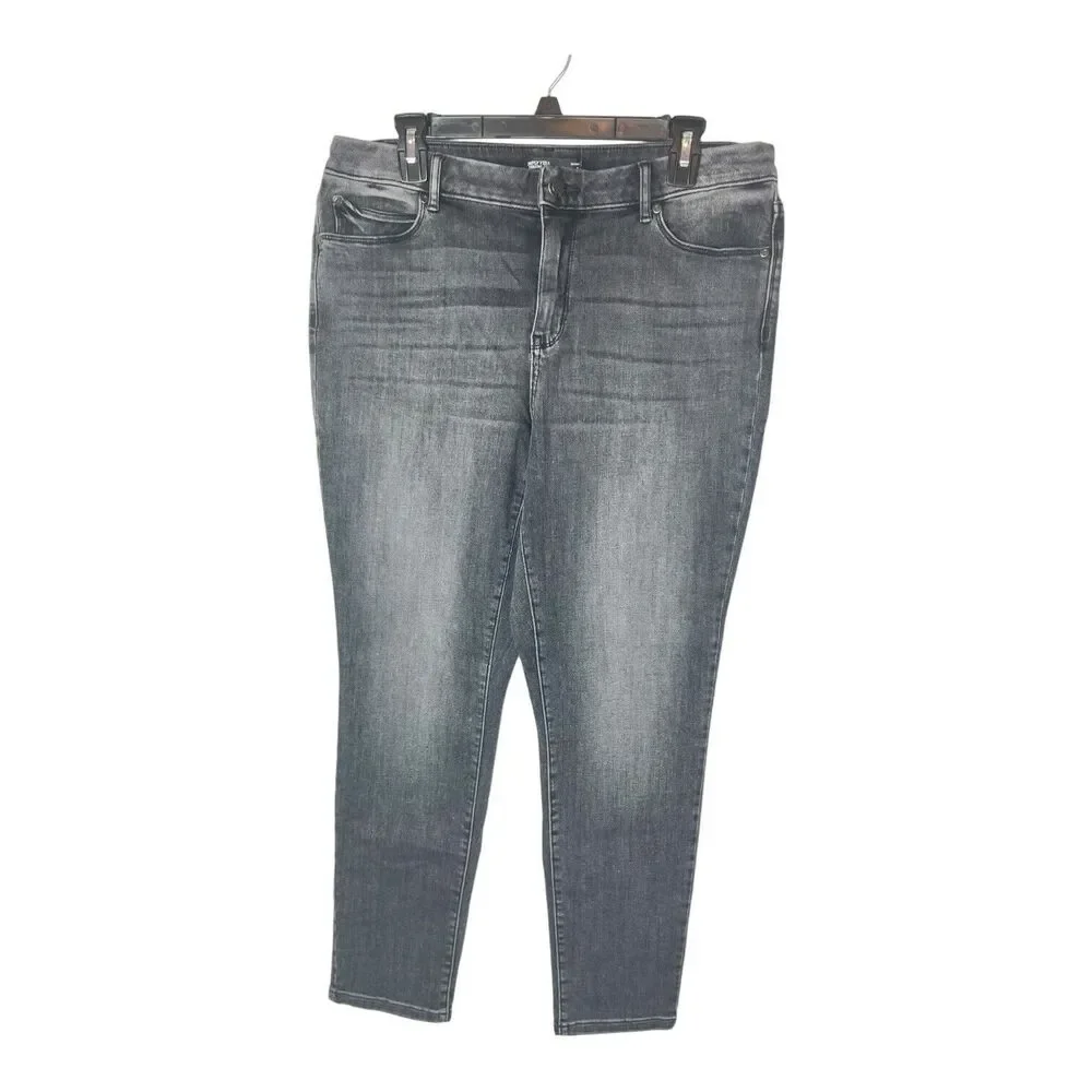 Simply Vera Vera Wang Womens High Waisted Stretch Skinny Jeans Size 16